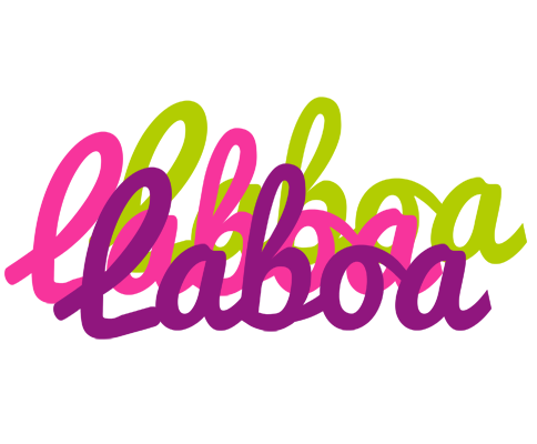 Laboa flowers logo