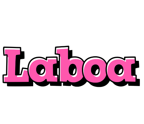 Laboa girlish logo
