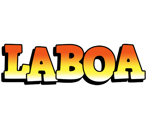 Laboa sunset logo