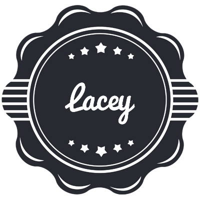 Lacey badge logo