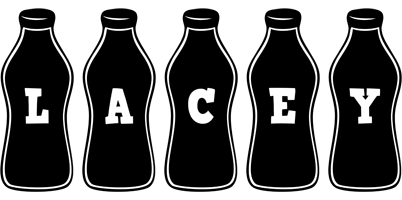 Lacey bottle logo