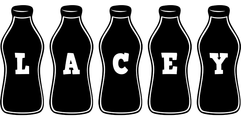 Lacey bottle logo