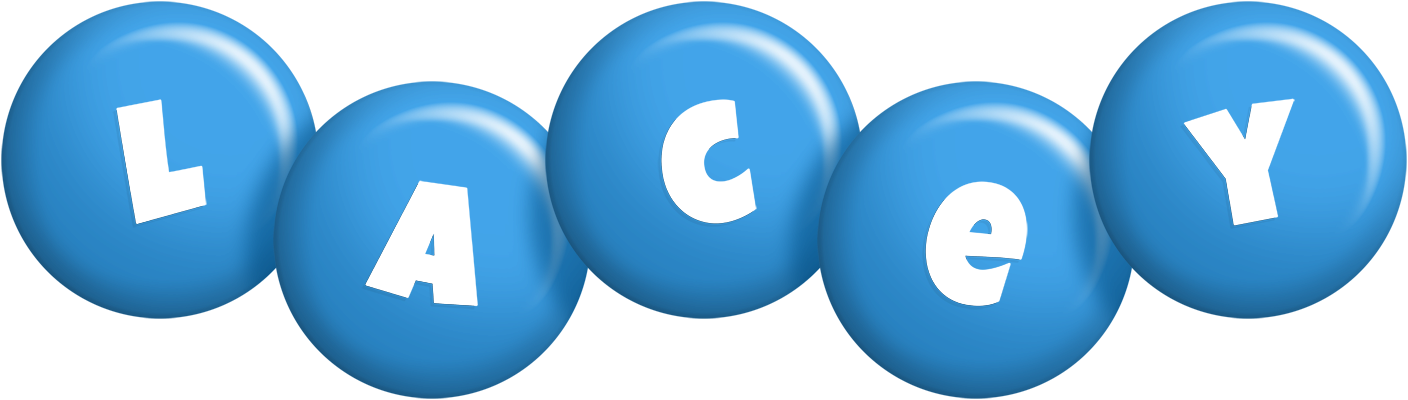 Lacey candy-blue logo