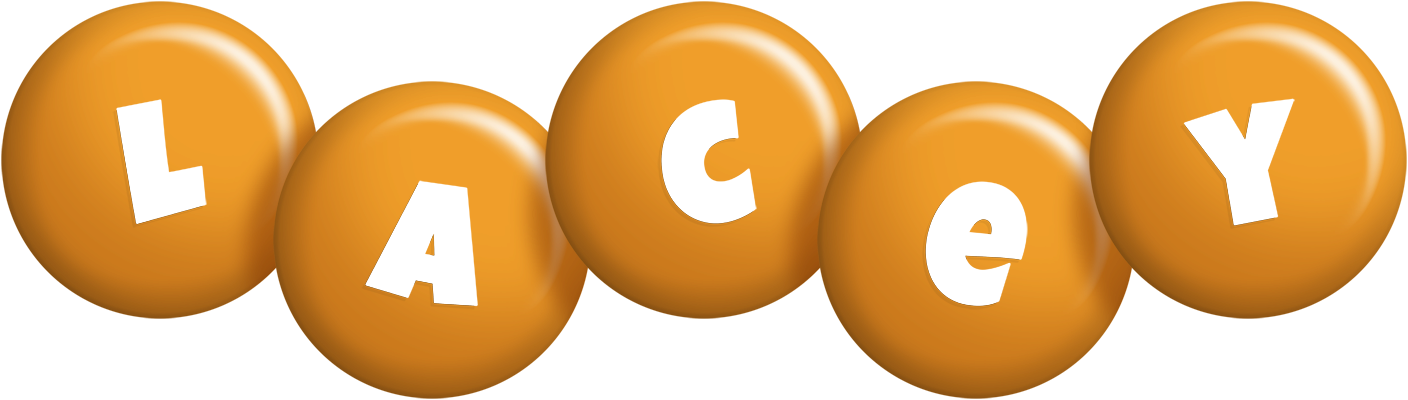 Lacey candy-orange logo