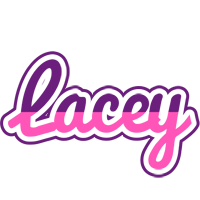 Lacey cheerful logo