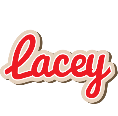 Lacey chocolate logo