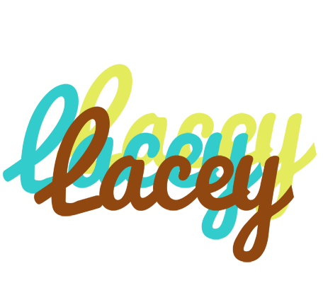 Lacey cupcake logo