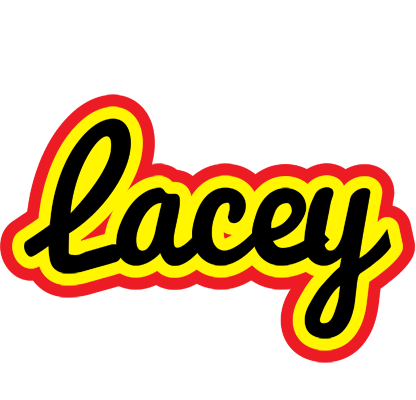 Lacey flaming logo