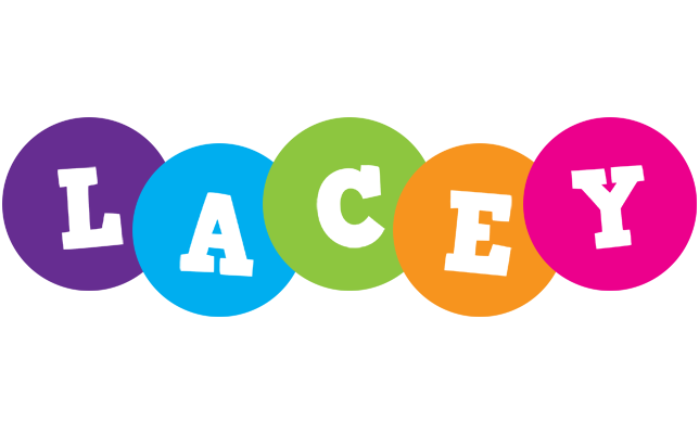 Lacey happy logo