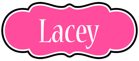 Lacey invitation logo