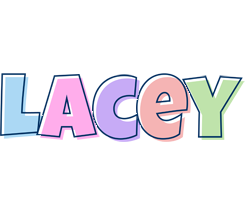 Lacey pastel logo