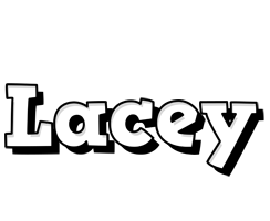 Lacey snowing logo