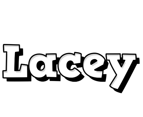 Lacey snowing logo