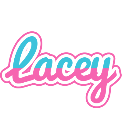 Lacey woman logo