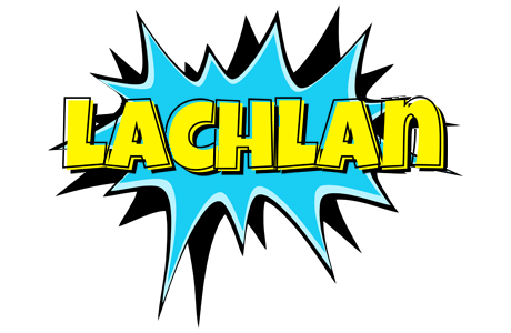 Lachlan amazing logo