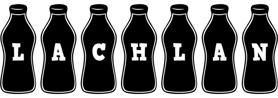 Lachlan bottle logo