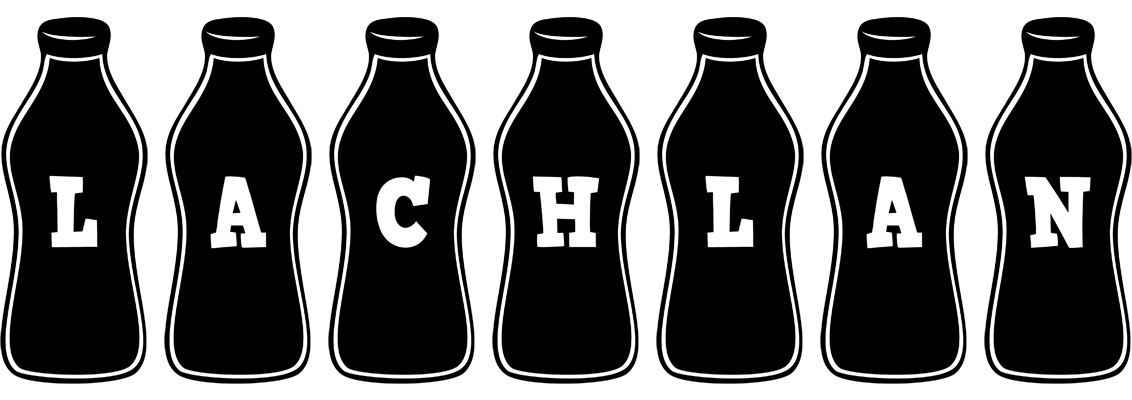 Lachlan bottle logo