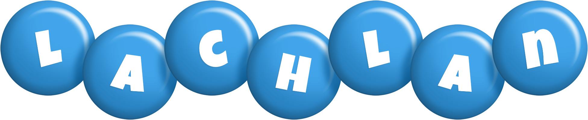 Lachlan candy-blue logo