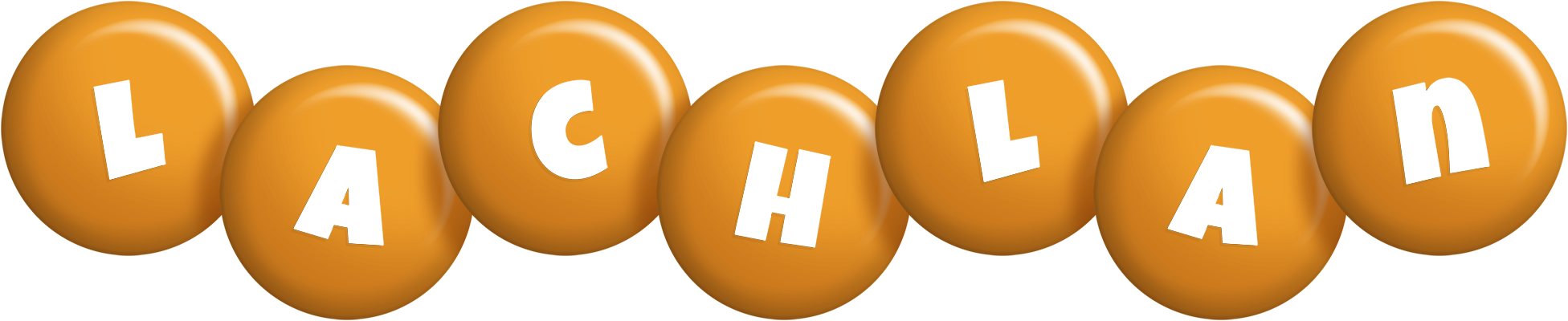 Lachlan candy-orange logo