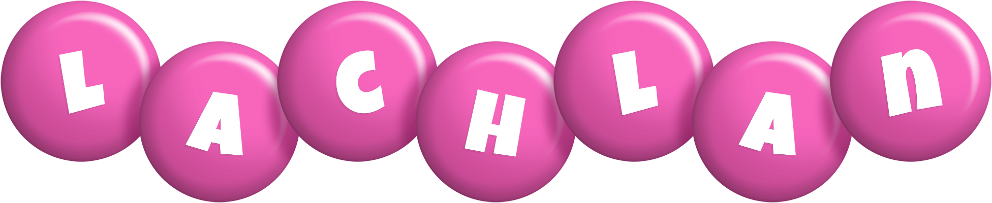Lachlan candy-pink logo