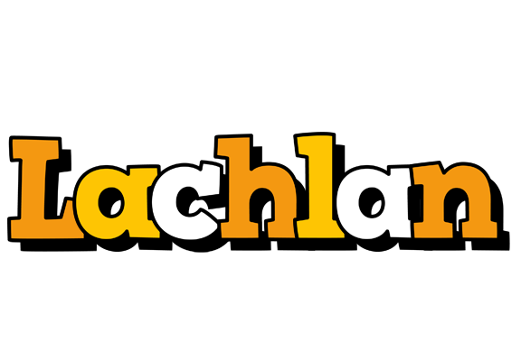 Lachlan cartoon logo