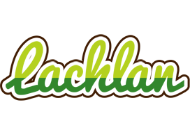 Lachlan golfing logo