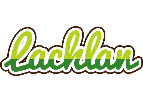 Lachlan golfing logo