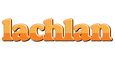 Lachlan orange logo