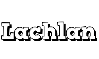 Lachlan snowing logo