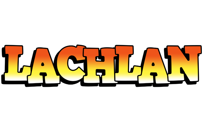 Lachlan sunset logo