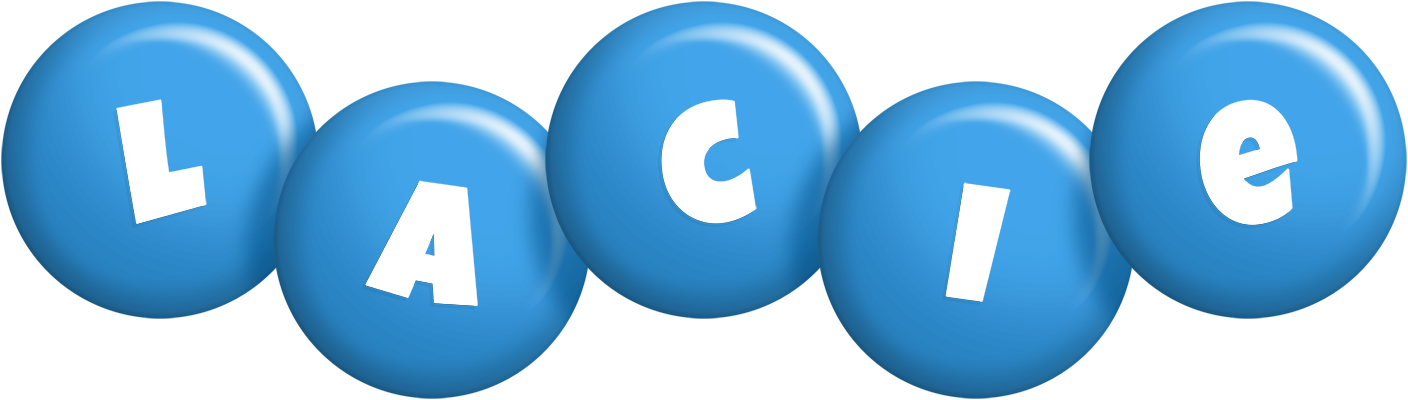 Lacie candy-blue logo