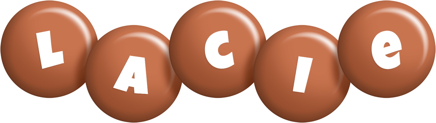 Lacie candy-brown logo