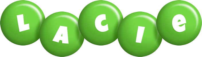 Lacie candy-green logo