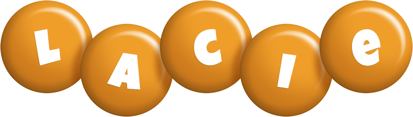 Lacie candy-orange logo