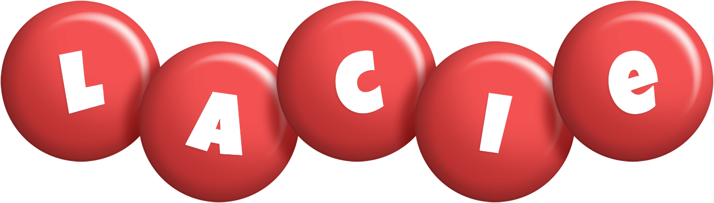 Lacie candy-red logo