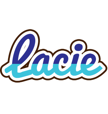 Lacie raining logo