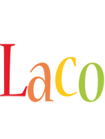 Laco birthday logo