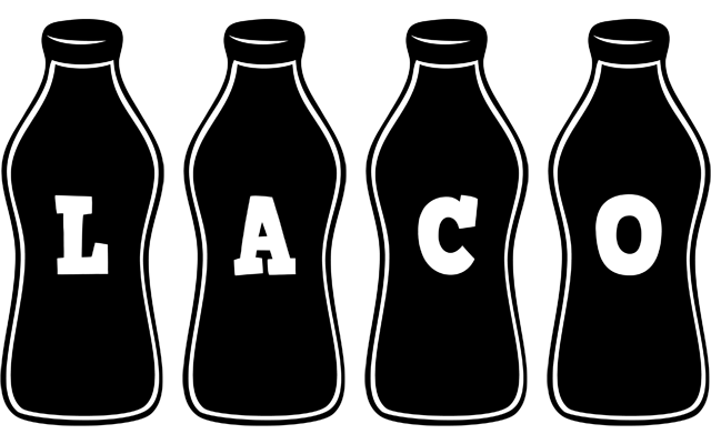 Laco bottle logo
