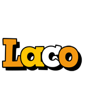 Laco cartoon logo