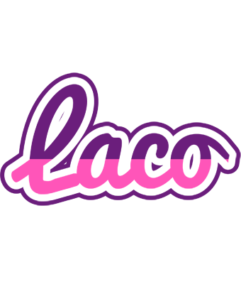 Laco cheerful logo