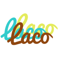 Laco cupcake logo