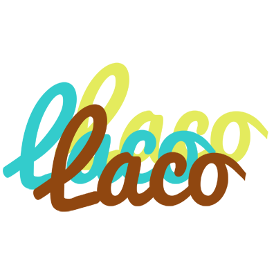 Laco cupcake logo