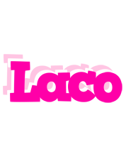 Laco dancing logo