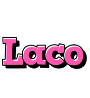 Laco girlish logo