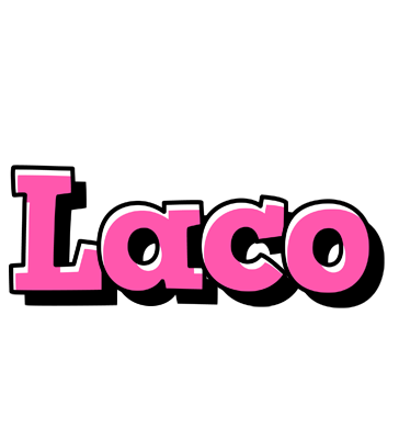 Laco girlish logo