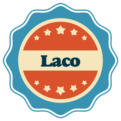 Laco labels logo