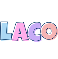 Laco pastel logo