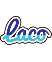 Laco raining logo