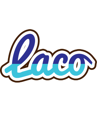 Laco raining logo