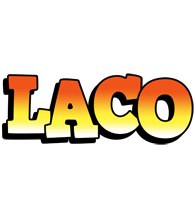 Laco sunset logo